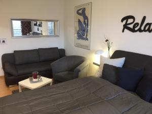 Posezení v ubytování Comfort-Apartment