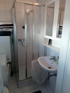 Ванна кімната в Bootshaus am See