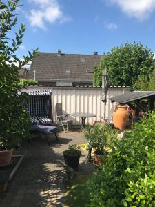 Zahrada ubytování Ferienwohnung Poczewski
