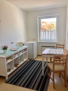 Kuchyň nebo kuchyňský kout v ubytování Forsthof Next Door