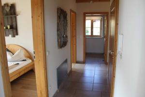 Postel nebo postele na pokoji v ubytování Ferienwohnung Panoramablick