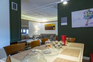 A seating area at Abi Luxury Villas