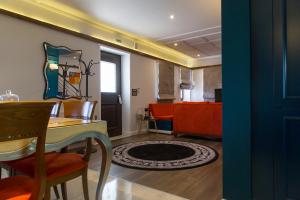 A seating area at Abi Luxury Villas