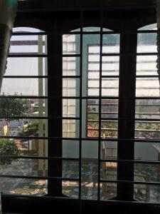 a view from a window of a building at Yen Phu Hotel in Tuy Hoa