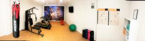 Фитнес-центр и/или тренажеры в Marigot Palms Luxury Caribbean Apartment Suites