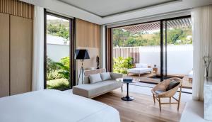 Posezení v ubytování Silversands Resort Grenada at Grand Anse