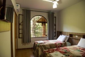 Letto o letti in una camera di Hostel SLG