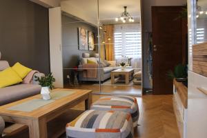 Posezení v ubytování Apartament Euro 1 Bytom