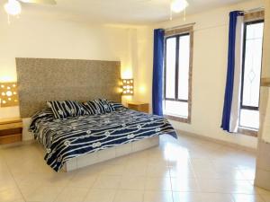 Katil atau katil-katil dalam bilik di Hotel Alcatraces