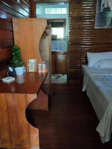 Postel nebo postele na pokoji v ubytování BING-VICE Tourist Inn