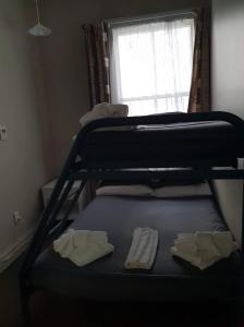 Postel nebo postele na pokoji v ubytování Gretna Hotel Taihape