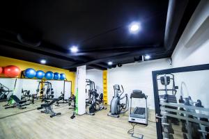 Centrum fitness w obiekcie Hotel Avangarda