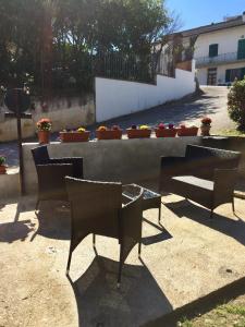 A seating area at Il girasole
