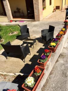A garden outside Il girasole