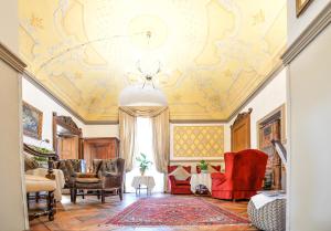 Posezení v ubytování Hotel Villa Beccaris