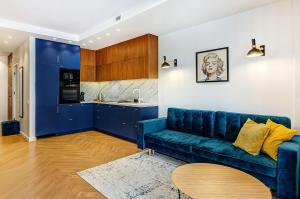 Η κουζίνα ή μικρή κουζίνα στο Downtown apartment in Vilnius str. +4 φωτογραφίες