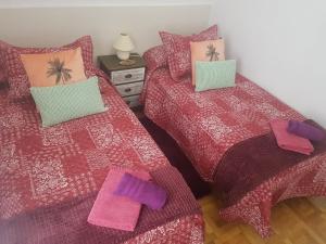 Ένα ή περισσότερα κρεβάτια σε δωμάτιο στο Apartamento Manzanera