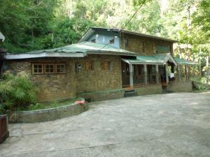 a house in the middle of a forest at Green Valley Holiday Resort in Haputale