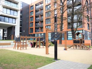 Detský kútik v ubytovaní Apartament 3 pokoje, parking, balkon - Gdańsk Centrum