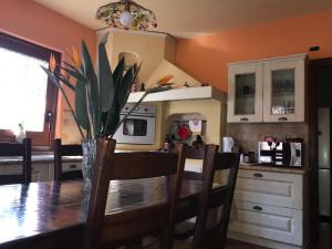 A kitchen or kitchenette at Villa nevada -20 min da Roma