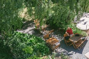 Jardín al aire libre en Adveniat Paris