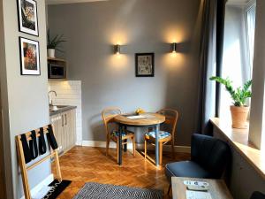 Posezení v ubytování SleepWell Apartments Ordynacka