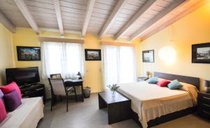 Postel nebo postele na pokoji v ubytování B&B in Corfu Town