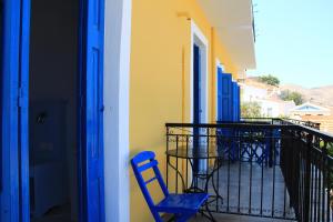 Μπαλκόνι ή βεράντα στο Hotel Fiona Symi