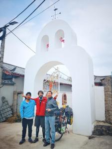 入住丽江白沙火烈鸟主题客栈的客人