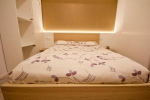 Кровать или кровати в номере Albina apartment