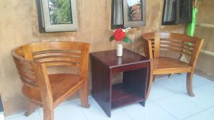 Χώρος καθιστικού στο Intan Inn Hostel