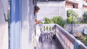 Ban công/sân hiên tại Hotel Mountain View - Lakeside Pokhara