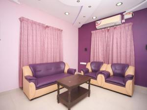 Istumisnurk majutusasutuses Max Classic Serviced Apartment