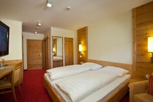 Katil atau katil-katil dalam bilik di Hotel Bräurup