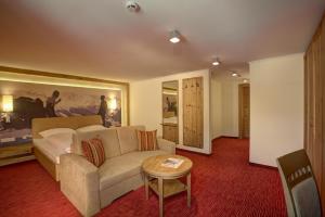 Ruang duduk di Hotel Bräurup