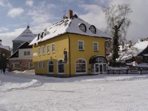 Pension Kobr during the winter