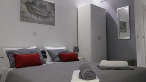 Postel nebo postele na pokoji v ubytování New Luxury Studio Corfu Town