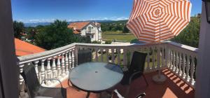 Balkón nebo terasa v ubytování Apartments Basic Sveti Anton 88