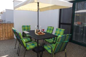 Patio nebo venkovní prostory v ubytování Lednicko-valtický apartmán