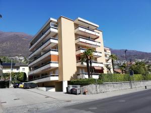 Üldine mäevaade või majutusasutusest Minusio, Casa Gottardo - nahe Zentrum Locarno und See Lago Maggiore, mit Balkon und Parkplatz pildistatud vaade