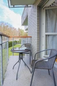 Balkon lub taras w obiekcie Apartamenty Świnoujście - Bałtycka