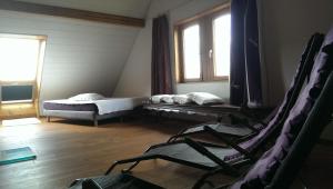 Postel nebo postele na pokoji v ubytování Hotel Zapa