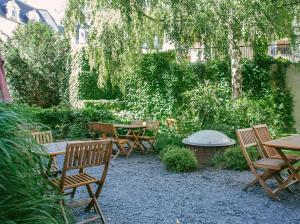 Jardín al aire libre en Adveniat Paris