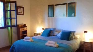 En eller flere senge i et værelse på Monte frio de Tenerife
