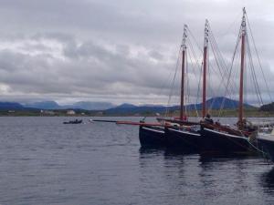 Náttúran í nágrenni lúxustjaldsins