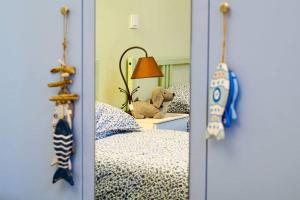 Postel nebo postele na pokoji v ubytování Anemona Apartment