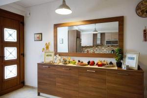 Kuchyň nebo kuchyňský kout v ubytování Anemona Apartment