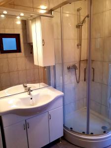 Kúpeľňa v ubytovaní Apartments Agrijan + 32 fotografií