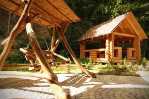 Zahrada ubytování Oasis Karpat