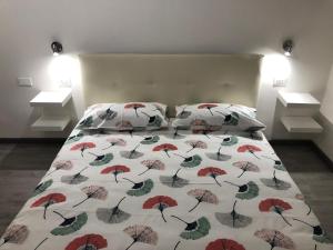 Llit o llits en una habitació de DIMORA MILANO